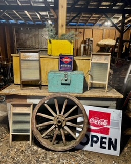 Old wooden items